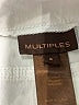 MULTIPLES Solid Ivory Casual Pants Size 4 - photo 7