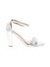 J. Adams Silver Sandals Size 8 1/2 - photo 1
