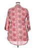 Assorted Brands Pink 3/4 Sleeve Blouse Size 4X - photo 2