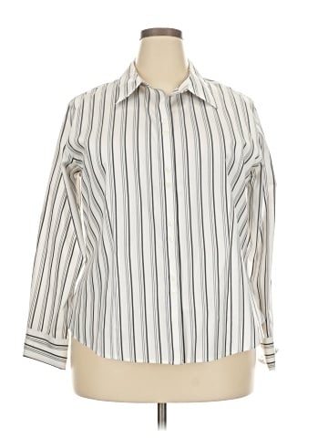 Gold Label Investments 3/4 Sleeve Button-Down Shirt (view 1)