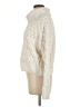 Kendall & Kylie 100% Polyester Ivory Turtleneck Sweater Size M - photo 5