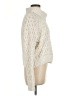 Kendall & Kylie 100% Polyester Ivory Turtleneck Sweater Size M - photo 4