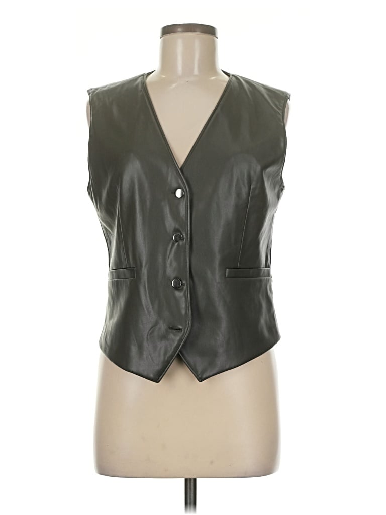 Pre-owned Wayf Vest In Green