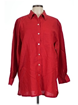Emma James 3/4 Sleeve Button Down Shirt