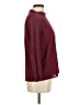 Shein Burgundy Long Sleeve Blouse Size M - photo 4