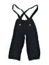 Olive Juice 100% Cotton Black Snow Pants With Bib Size 3 - photo 2