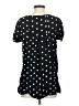 Holding Horses 100% Rayon Polka Dots Black Short Sleeve Top Size XS - photo 2