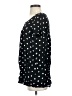 Holding Horses 100% Rayon Polka Dots Black Short Sleeve Top Size XS - photo 5