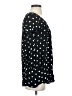 Holding Horses 100% Rayon Polka Dots Black Short Sleeve Top Size XS - photo 4