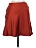 ASOS 100% Polyester Solid Red Orange Casual Skirt Size 2 - photo 2