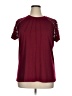 Automet Burgundy Short Sleeve Top Size XL - photo 1