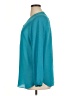 New Directions 100% Polyester Teal 3/4 Sleeve Blouse Size XL - photo 5