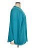 New Directions 100% Polyester Teal 3/4 Sleeve Blouse Size XL - photo 4