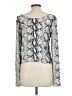 TOBI 100% Polyester Silver Long Sleeve Top Size L - photo 2