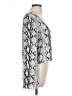 TOBI 100% Polyester Silver Long Sleeve Top Size L - photo 4