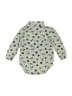 TKS Basics 100% Cotton Print Green Long Sleeve Onesie 9-12 MO / 12 MO - photo 2
