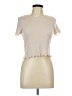 Nouvida Tan Short Sleeve Top Size L (estimated) - photo 1