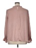 Maurices 100% Polyester Pink Long Sleeve Blouse Size XL - photo 2