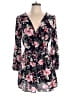 Toxik3 100% Polyester Floral Black Blue Romper Size M - photo 1