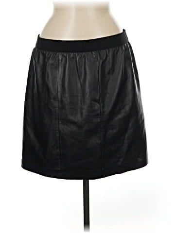 Ann Taylor LOFT Leather Skirt (view 1)