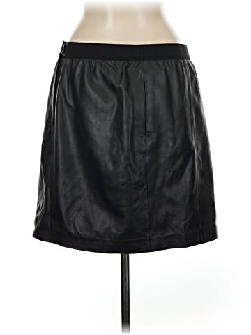 Ann Taylor LOFT Leather Skirt (view 2)