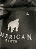 American Stitch 100% Polyester Solid Black Jacket Size L - photo 6