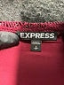 Express 100% Polyester Burgundy Cocktail Dress Size S - photo 7
