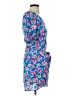 Lulus 100% Polyester Print Blue Cocktail Dress Size S - photo 4