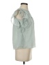 Ann Taylor LOFT 100% Polyester Green Sleeveless Blouse Size XS - photo 4