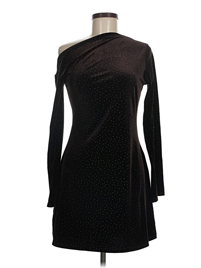 Pre-owned Mng Cocktail Dress In Black