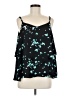 Torrid 100% Polyester Teal Sleeveless Blouse Size Med Plus (00) - photo 1