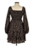 Altar'd State 100% Polyester Hearts Brown Casual Dress Size XS - photo 2