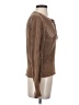 Repeat Cashmere 100% Cotton Metallic Brown Pullover Sweater Size XXS - photo 4