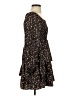 Altar'd State 100% Polyester Hearts Brown Casual Dress Size XS - photo 4