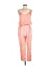 OVERLOVER Stripes Pink Jumpsuit Size L - photo 1