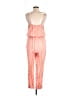 OVERLOVER Stripes Pink Jumpsuit Size L - photo 2