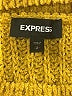 Express 100% Polyester Yellow Pullover Sweater Size S - photo 7