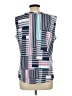 Adrienne Vittadini Blue Sleeveless Blouse Size L - photo 2