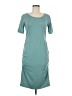 Unbranded Solid Teal Casual Dress Size M - photo 1