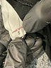 Amadi Solid Black Casual Pants Size S - photo 8