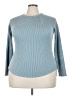 24/7 Maurices Blue Long Sleeve Top Size 28 (4) - photo 1