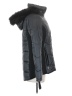 MICHAEL Michael Kors 100% Polyester Solid Black Gray Snow Jacket Size S - photo 4