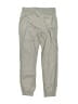 DKNY 100% Cotton Solid Gray Track Pants Size 7 - photo 2