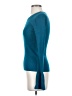 Karl Lagerfeld Paris Teal Long Sleeve Top Size XS - photo 5