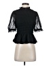 Ann Taylor 100% Polyester Black 3/4 Sleeve Blouse Size XXS - photo 1