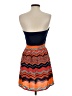 Xhilaration Chevron-herringbone Blue Cocktail Dress Size S - photo 2