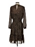 J.Crew 100% Polyester Animal Print Brown Cocktail Dress Size S - photo 2