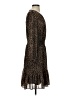 J.Crew 100% Polyester Animal Print Brown Cocktail Dress Size S - photo 4