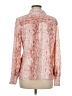 Rachel Parcell 100% Polyester Paisley Pink Long Sleeve Blouse Size M - photo 2