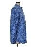 J. McLaughlin Print Blue Long Sleeve Button-Down Shirt Size M - photo 4